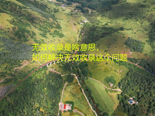 無效收錄是啥意思，如何解決無效收錄這個(gè)問題